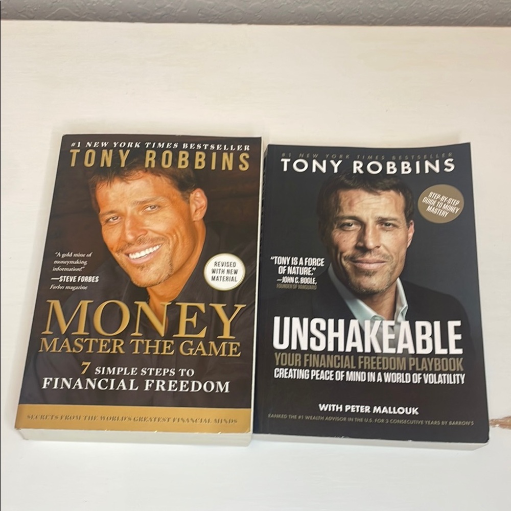Financial Freedom Book Set - Black and Gold